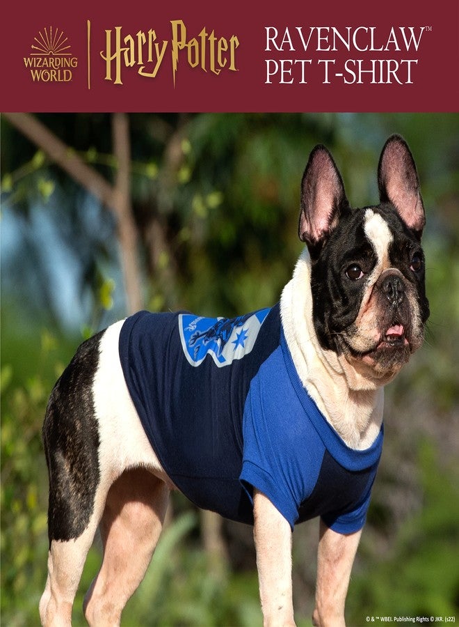 هاري بوتر تيشيرت هاري بوتر رافينكلو للكلاب - زي تنكري للكلاب - ملابس وإكسسوارات مرخصة رسميًا للكلاب من منازل هوجورتس، مقاس كبير - Image 2